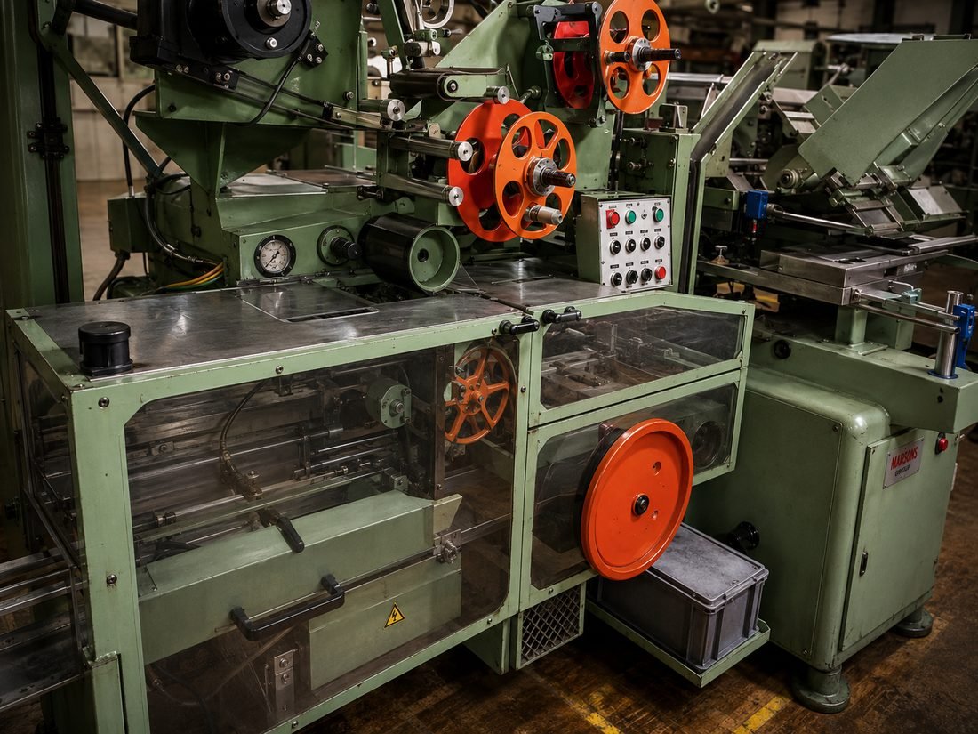 Cigarette packing machines